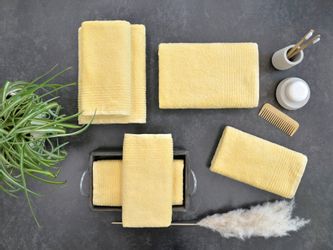 Dyckhoff Handtuch Set "Brillant" Set 6 Stk. Walkfrottee mit Streifenbordüre günstig online kaufen