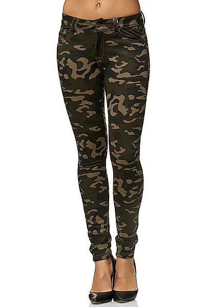 Elara Jeggings Elara Damen Stretch Hose Jeggings Skinny Fit (1-tlg) günstig online kaufen