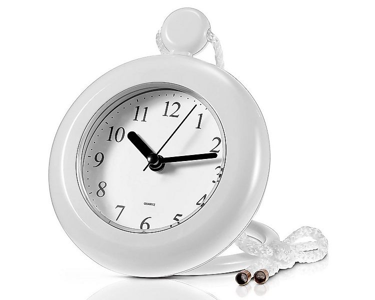 DOPWii Badezimmeruhr Wasserdichte Wanduhr, kleine Digitaluhr, (weiß, Wanduh günstig online kaufen
