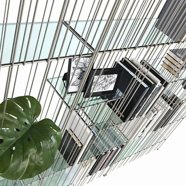 Regal Set de 6 étagères glas grün transparent für Stahlgestell „Metrica Wal günstig online kaufen