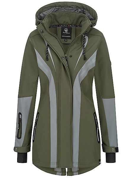 Rock Creek Softshelljacke Damen Softshellmantel Wanderjacke günstig online kaufen