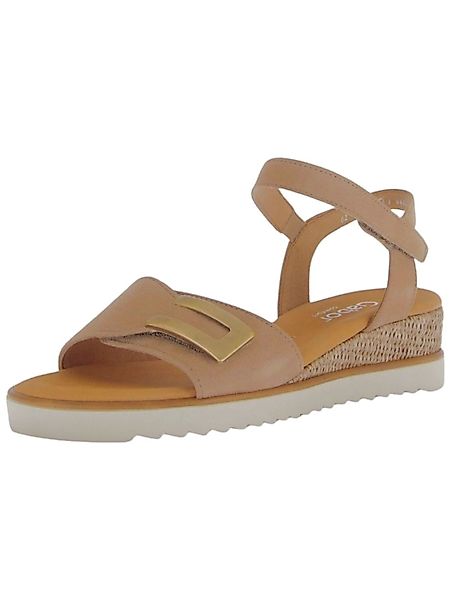 Gabor Sandalen Veloursleder Keilsandalette günstig online kaufen