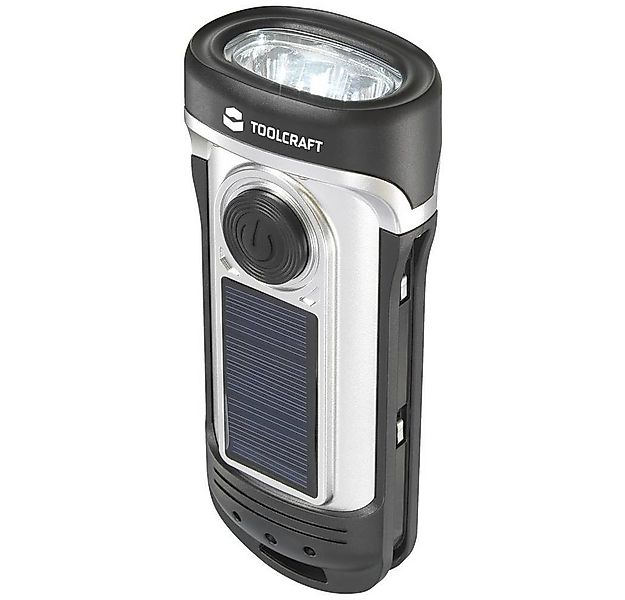 TOOLCRAFT Taschenlampe SOLAR & DYNAMO LIGHT LED TASCHENLAMPE TO-8602005, IP günstig online kaufen