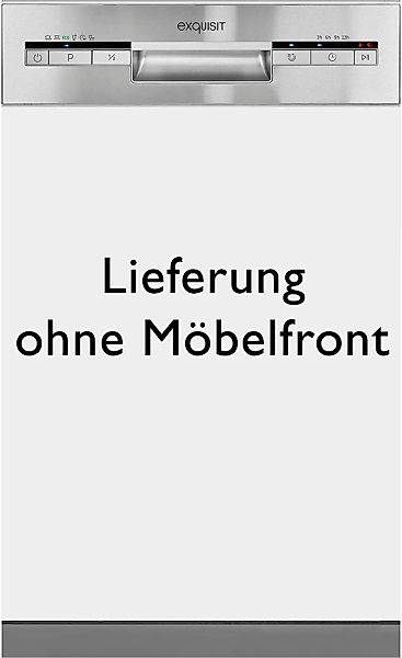 exquisit teilintegrierbarer Geschirrspüler »EGSP1009-EB-030E« 9 Maßgedecke günstig online kaufen