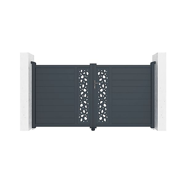 Casanoov Flügeltor Elektrisch Sunny 300x160cm & Drehtorantrieb Bunker B500 günstig online kaufen