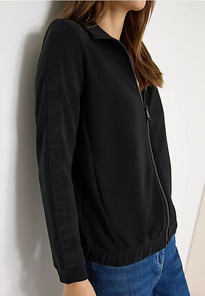 Softe Jacke mit Tapedetail günstig online kaufen