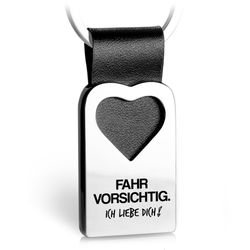 FABACH Schlüsselanhänger Lederanhänger mit Herz und günstig online kaufen