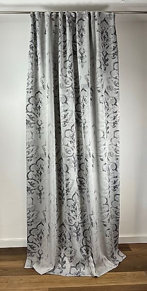 novumfix Verdunkelungsvorhang Thermovorhang grau gemustert, Hotelqualität b günstig online kaufen