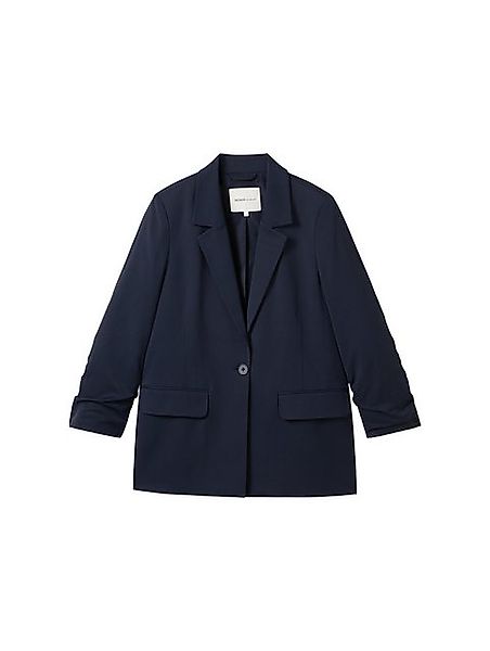 TOM TAILOR Denim Kurzblazer mit gerafften günstig online kaufen