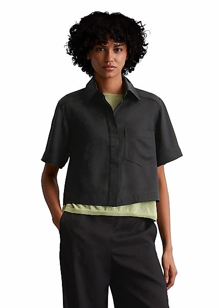 Marc OPolo Kurzarmbluse "aus Naia™-Twill" günstig online kaufen