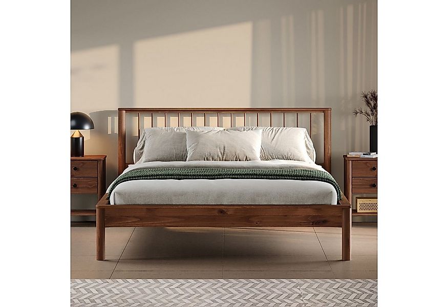 IDIMEX Massivholzbett APOANA, Doppelbett 140x200 Bett mit Lattenrost modern günstig online kaufen