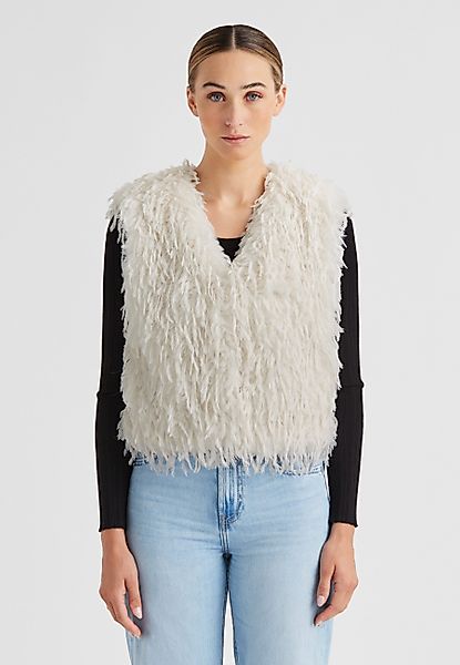Milestone Fellimitatweste MSMichelle Damen Kunstfellweste elegant, günstig online kaufen
