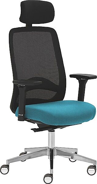 Mayer Sitzmöbel Drehstuhl »2228« () 4D Armlehnen, Kopfstütze, Sitztiefenver günstig online kaufen