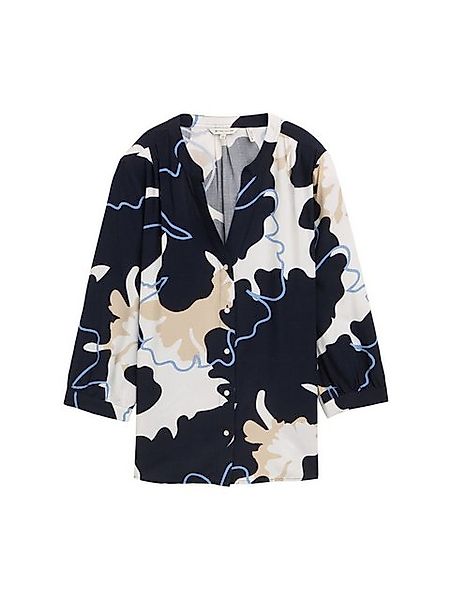 TOM TAILOR Klassische Bluse mit All-Over günstig online kaufen