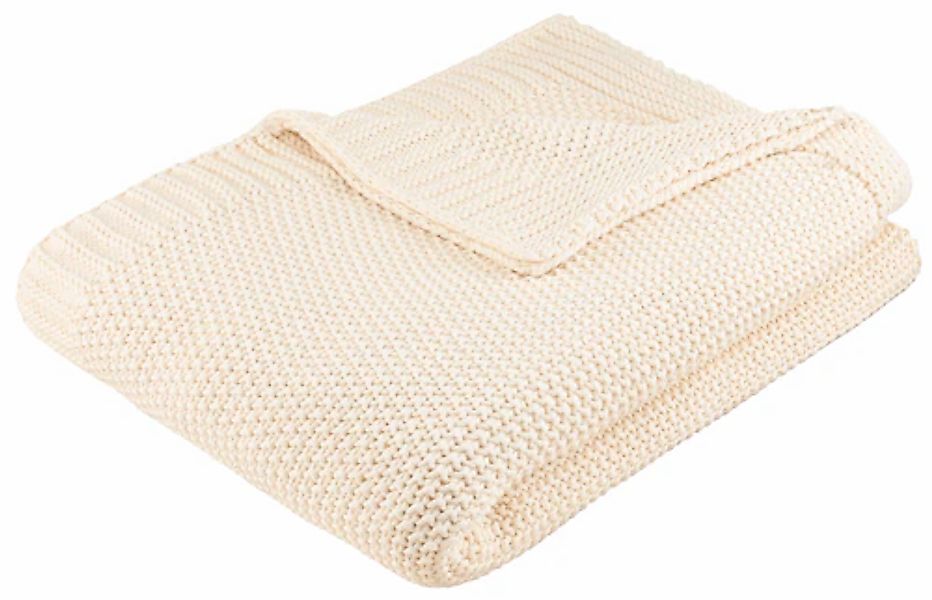 OTTO home Wohndecke »Phelon«, Strickmuster, modern und pflegeleicht, versch günstig online kaufen