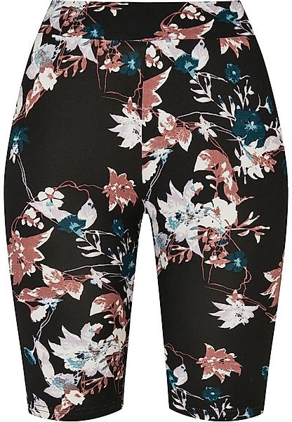 URBAN CLASSICS Radlerhose Urban Classics Damen Ladies Soft AOP Cycle Shorts günstig online kaufen