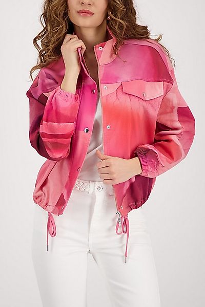 Monari Blouson Jacke allover Regular fit mit Allover-Muster günstig online kaufen
