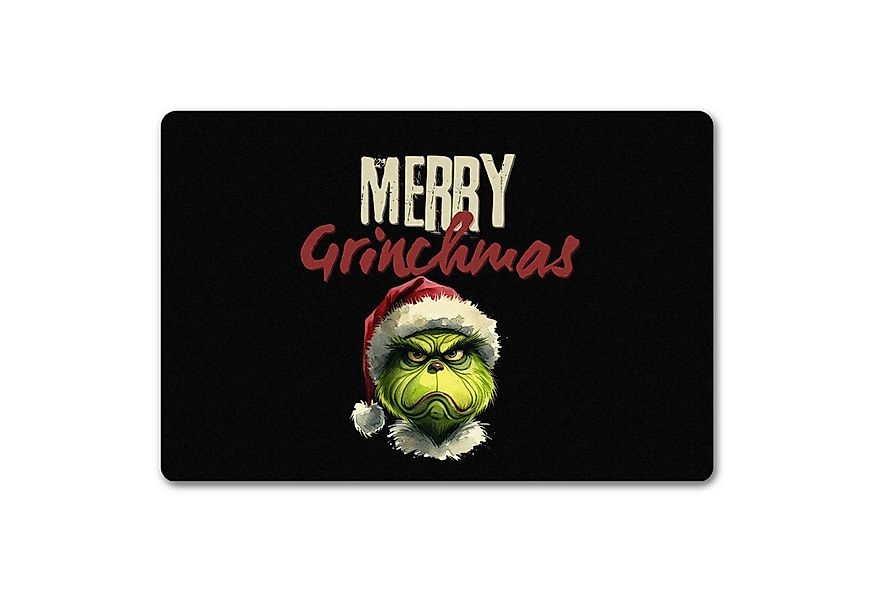 speecheese Fußmatte Merry Grinchmas Weihnachtsmuffel Fußmatte in 40x60 cm o günstig online kaufen