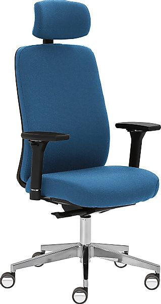 Mayer Sitzmöbel Drehstuhl »2229«, Struktur (recyceltes Polyester), 4D Armle günstig online kaufen