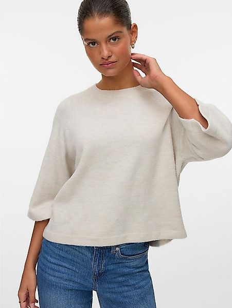 Vero Moda Strickpullover VMLEFILE 3/4 O-NECK PULLOVER NOOS günstig online kaufen