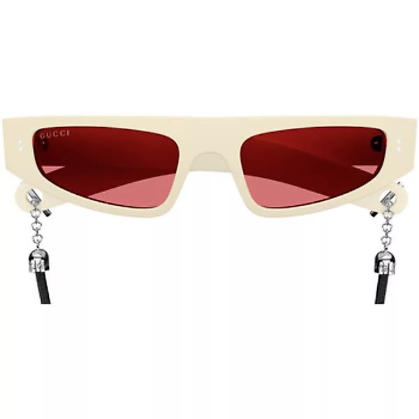 Gucci  Sonnenbrillen GG1634S 006 Sonnenbrille mit Umhängeband günstig online kaufen