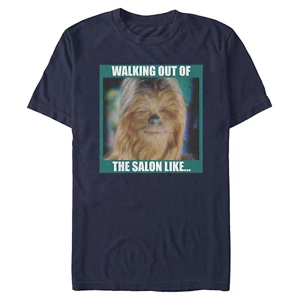 Star Wars - Chewbacca Walking Out The Salon - Männer T-Shirt günstig online kaufen