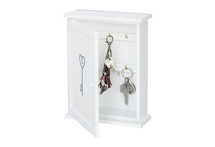 relaxdays Schlüsselkasten Holz mit Motiv, A günstig online kaufen