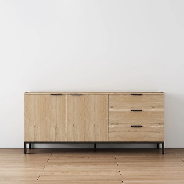 OTTO home Sideboard "Jorinde" Melaminoberfläche, flexibler Stauraum und rob günstig online kaufen
