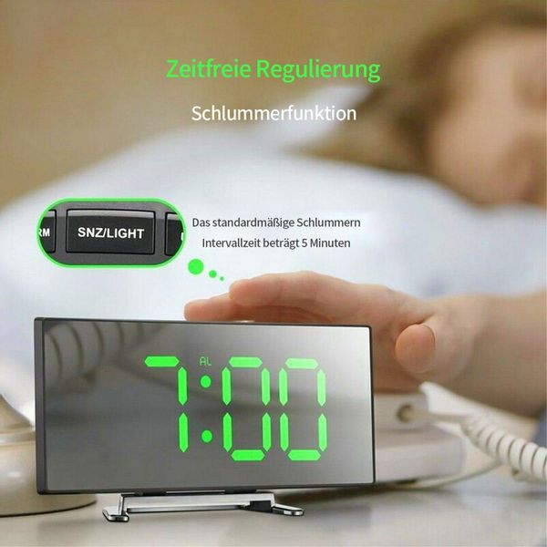 autolock Wecker Wecker LED-Digitaler Wecker,Snooze, LED-Display,Tischuhr günstig online kaufen