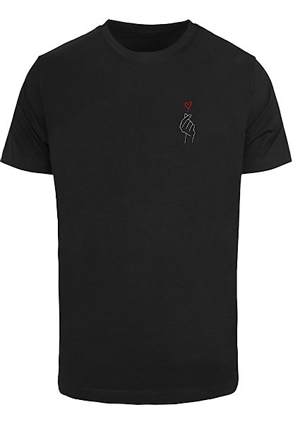 Merchcode T-Shirt "Merchcode Herren K Heart T-Shirt Round Neck" 1 Stk. tlg. günstig online kaufen