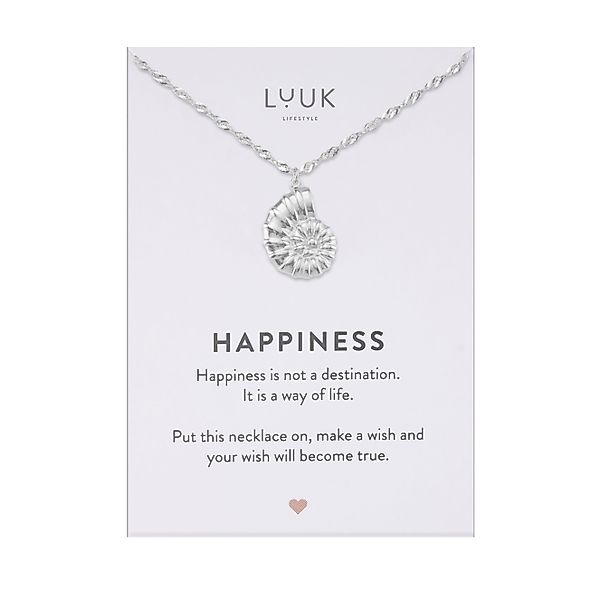 LUUK LIFESTYLE Kette mit Anhänger Muschel, günstig online kaufen