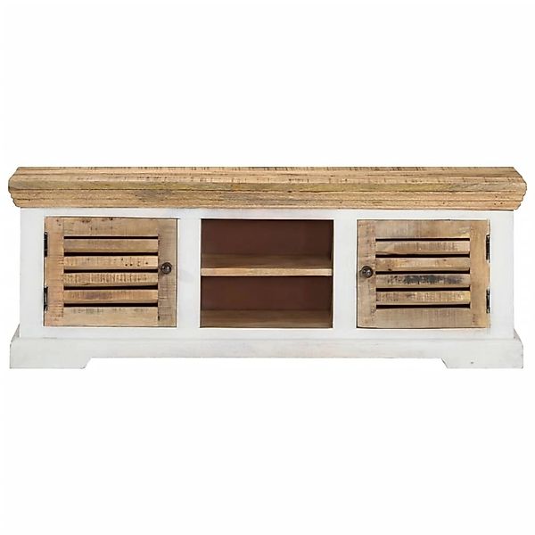 Vidaxl Tv-schrank 110x30x40 Cm Massivholz Mango günstig online kaufen