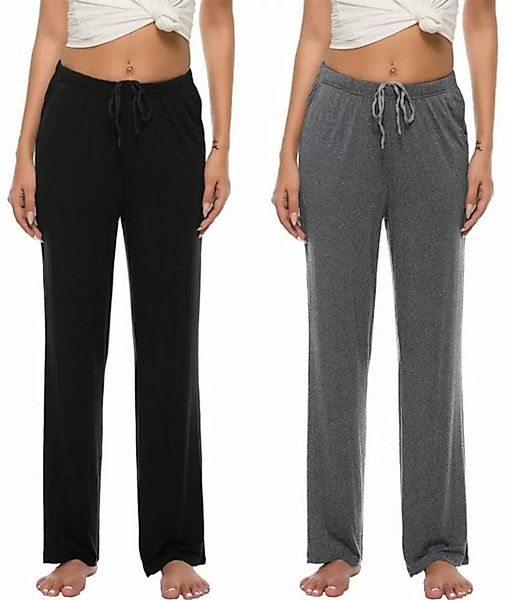 AFAZ New Trading UG Loungepants Damen-Pyjamahose, lange Pyjamahose,Modal-Na günstig online kaufen