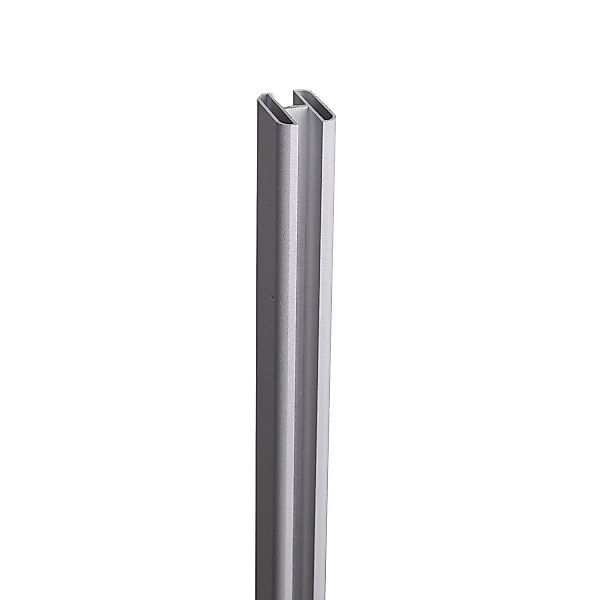 GroJa Stonefence H-Profil Silbergrau DB 701 Länge 180 cm günstig online kaufen