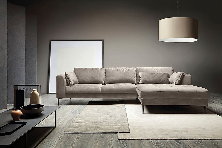 TRENDMANUFAKTUR Ecksofa Luzi, wahlweise mit Schlaffunktion günstig online kaufen
