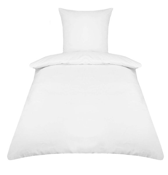 ZOLLNER Bettwäsche, Satin, 2 teilig, 80% günstig online kaufen