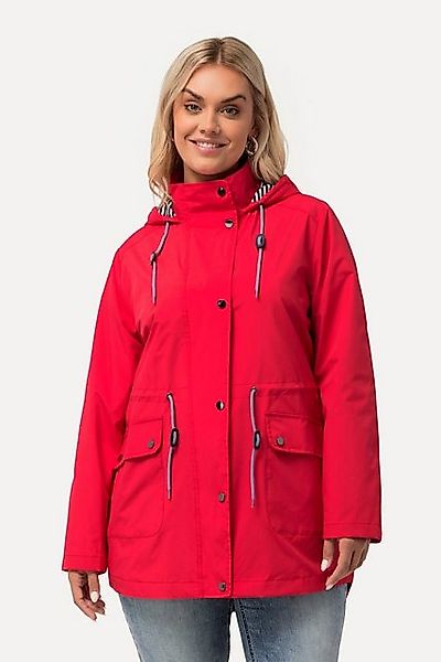 Ulla Popken Funktionsjacke HYPRAR Funktionsjacke wasserabweisend A-Linie günstig online kaufen