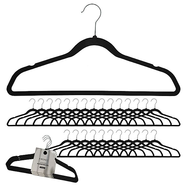 CEPEWA Kleiderbügel Kleiderbügel Anti-Rutsch 30er Set günstig online kaufen