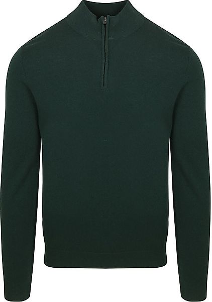 Steppin' Out Half Zip Pullover Merinowolle Caccia Grün - Größe 3XL günstig online kaufen