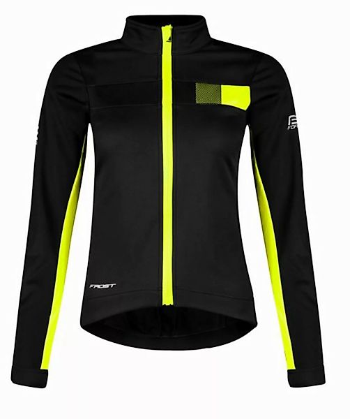 FORCE Fahrradjacke Jacke FROST LADY Softshell Winter, schwarz-fluo -5 °C bi günstig online kaufen