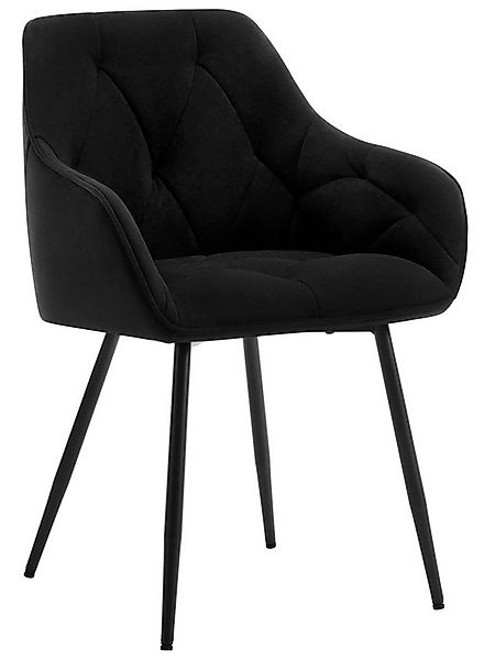 Woltu Polsterstuhl (1 St), Esszimmerstuhl ergonomischer aus Samt günstig online kaufen