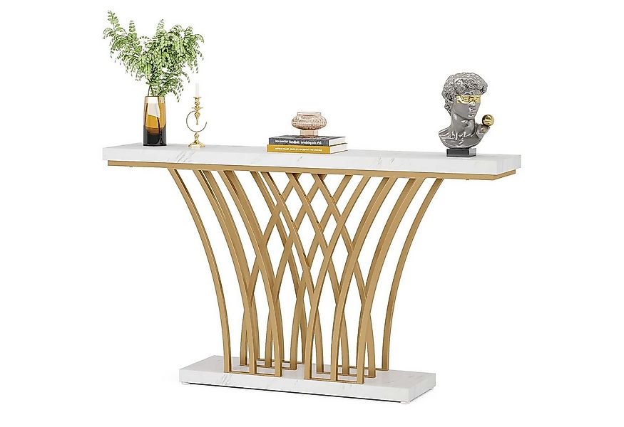 Tribesigns Konsolentisch Gold Konsolentisch, 150 x 29.5 x80 cm Moderner Ein günstig online kaufen