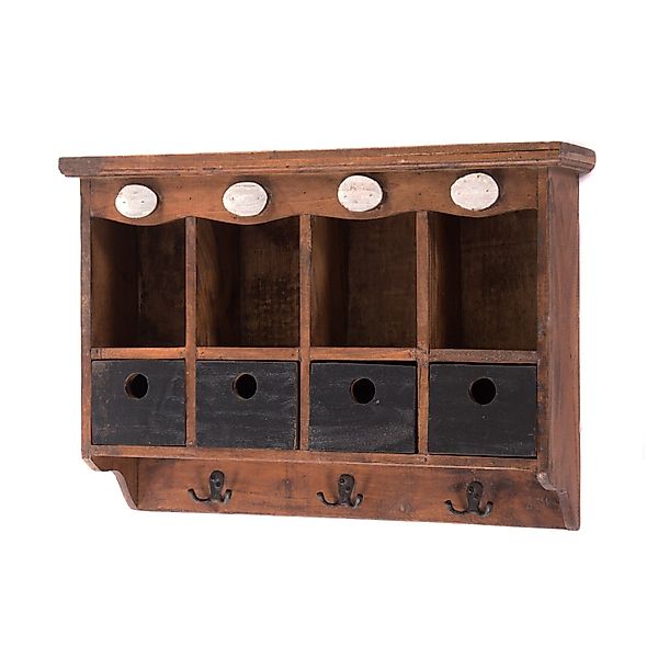 DESIGN DELIGHTS Wandregal VINTAGE WANDREGAL "LUNA", günstig online kaufen