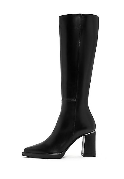 Derimod Absatzstiefel aus Leder Bootsschuh Reißverschluss, Leder-Textil-Fut günstig online kaufen