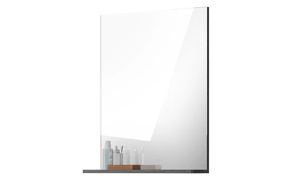 Badspiegel SCHLOONSEE  Breite 60cm  1 Ablageboden  hochwertiges Spiegelglas günstig online kaufen