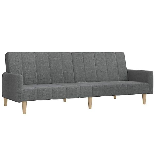 vidaXL Schlafsofa 2-Sitzer Hellgrau Stoff 375758 günstig online kaufen
