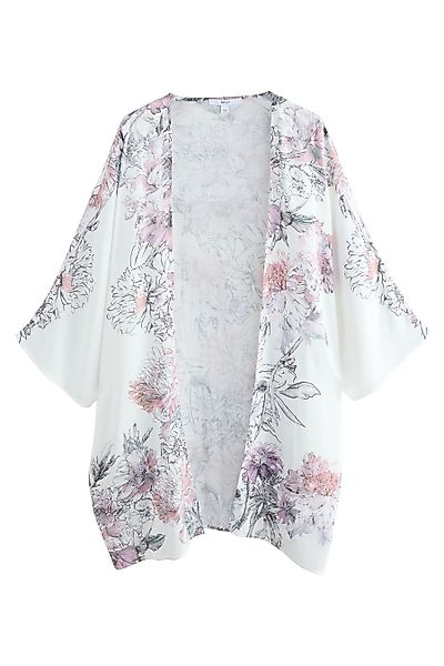 Next Strandkleid Langer, gespleißter Kimono (1-tlg) günstig online kaufen
