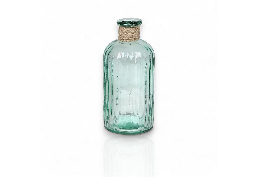 WestCraft Tischvase Flaschenvase SOPHIE aus recyceltem Glas, grün, Bottle V günstig online kaufen