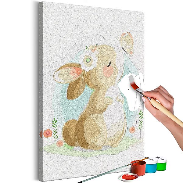 Malen nach Zahlen - Dreamer Rabbit günstig online kaufen
