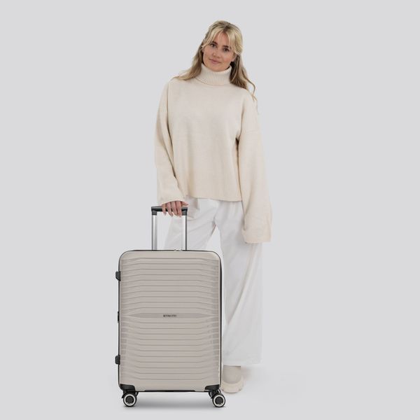 Stratic Hartschalen-Trolley Shine, 4 Rollen, Polypropylen günstig online kaufen